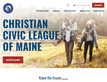 Tablet Screenshot of cclmaine.org